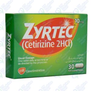 Zyrtec 10mg Tablets 75ml | Buy Online in Egypt