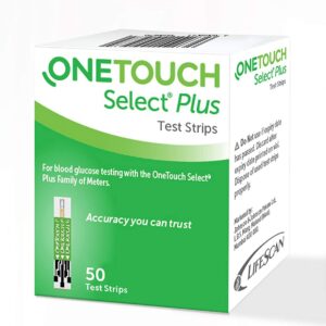 OneTouch Select Plus Strips 50s 250ml | Buy Online in Egypt