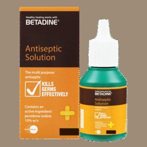 Betadine Antiseptic Solution 10% 60s | Buy Online in Egypt