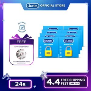 Durex Extra Safe Condoms 24s | Buy Online in Egypt