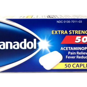 Panadol Extra 500mg Caplets SPF 50+ | Buy Online in Egypt